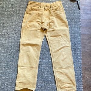 Quaker Marine Supply Double Knee Light Khaki Pants 30x30